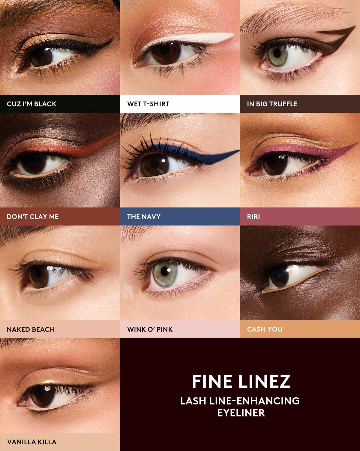 Fine Linez Lash Line-Enhancing Eyeliner — Wet T-Shirt
