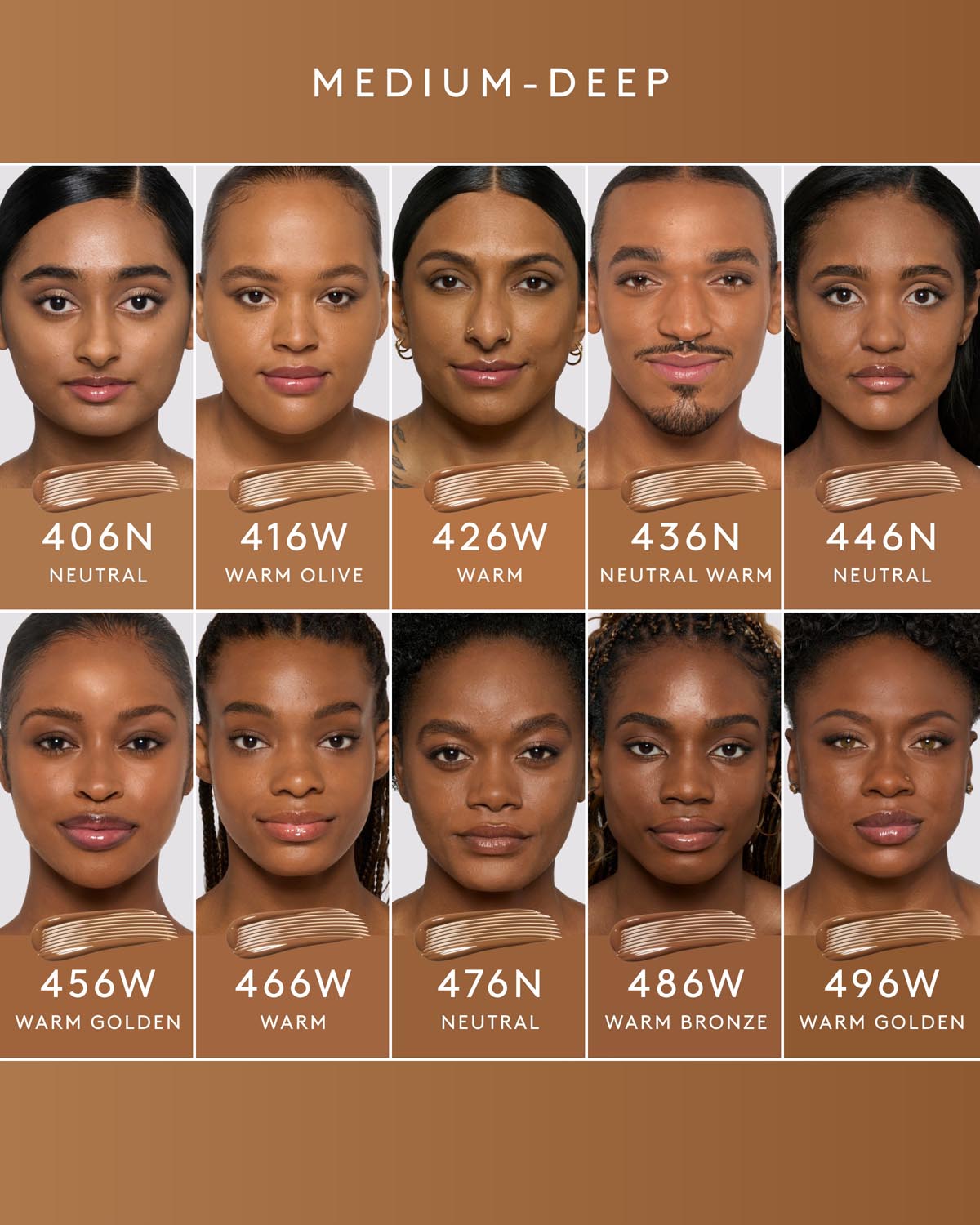 Pro Filt'r Fluid Flex Natural Matte Longwear Foundation — 416W