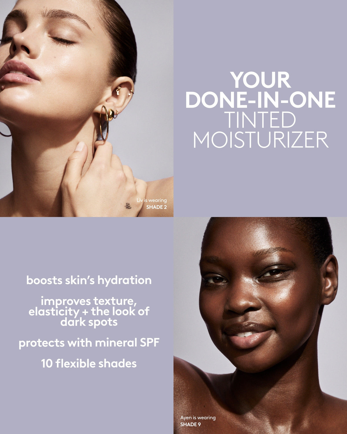 Hydra Vizor Huez Tinted Moisturizer Broad Spectrum Mineral SPF 30 Sunscreen Refill — 4