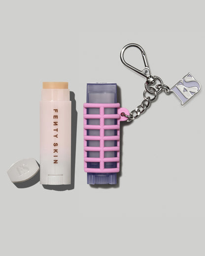 A$AP Rocky × Fenty Skin Lux Balm Duo and Roller Keychain